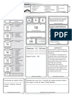 Ficha Alternativa D&D 5E - Akuma (Lendária)