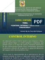 Control Interno y Auditoria Financiera