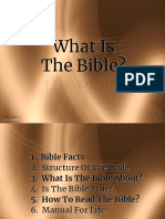 Bible Presentation Facts, History and Structure