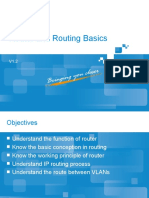 Router and Routing Basics