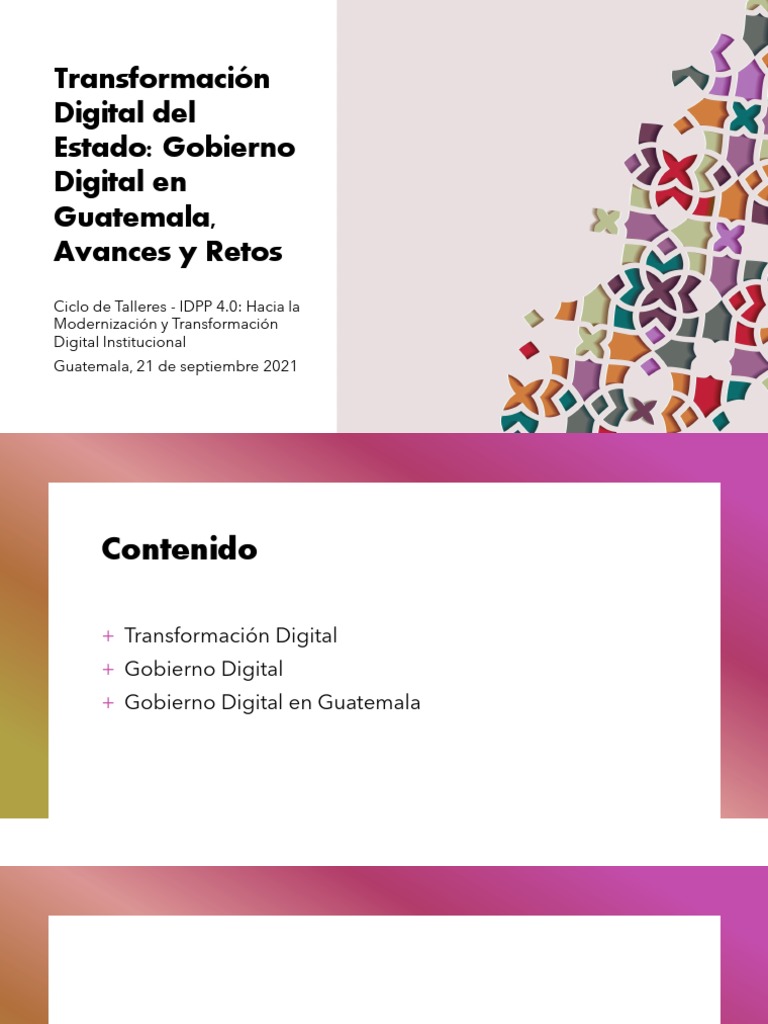 QUE ES LA TRANSFORMACI N DIGITAL DEL ESTADO intelligence overview