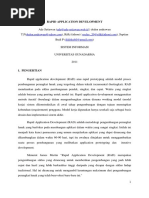 Metode Rapid Application Development (RAD) | PDF