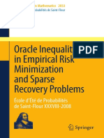 Oracle Inequalities