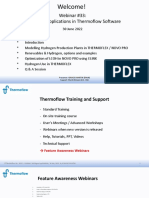 Webinar 33 - Hydrogen Applications in Thermoflow