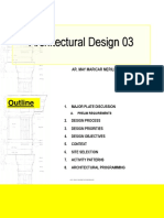 Design Process and Architectural Programming