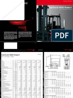 DanTruck 9000 Power Forklift Truck Specs PDF