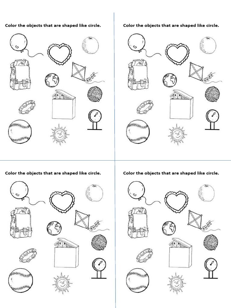 Circle and Square Activity | PDF | Language Arts & Discipline | Home ...