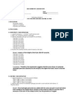 Lab Activity 9 - Factors Influencing Enzyme Action
