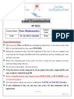 Final Exam FPMA0902 .