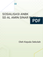 Sosialisasi ANBK Kelas 5AB 2022