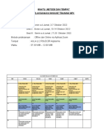 Kalender MFK Oktober 2022