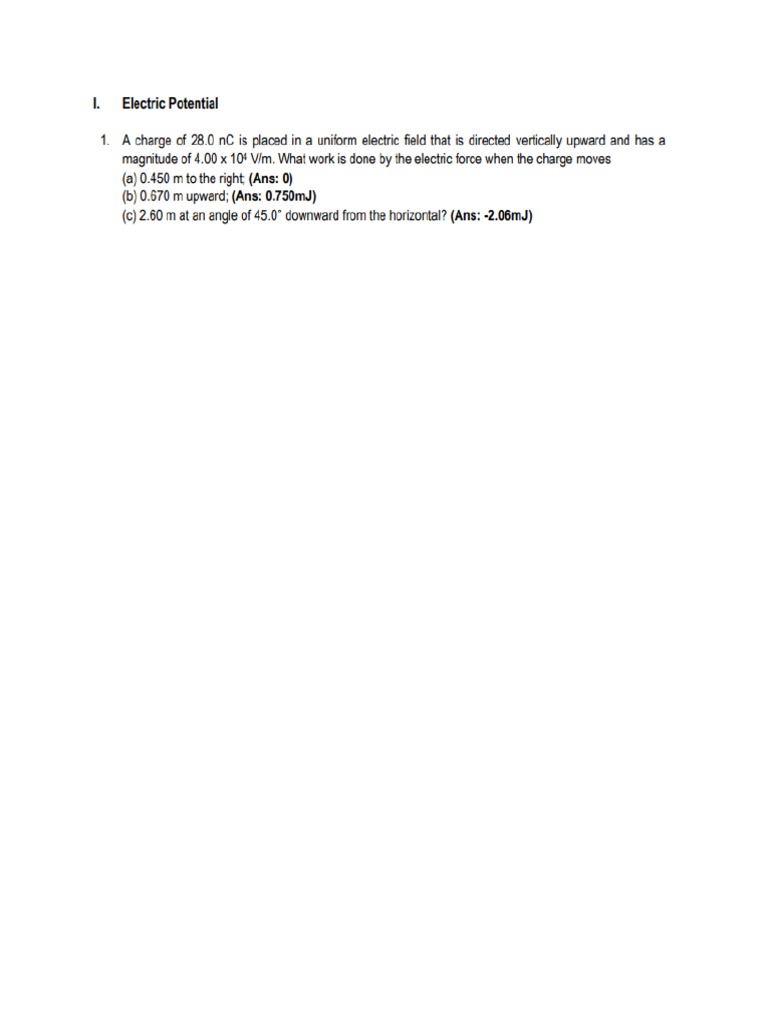 Physics B Probset | PDF