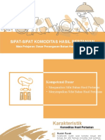 Materi Sifat Dan Karakteristik Bahan Hasil Pertanian