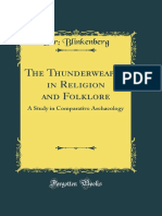 The Thunderweapon in Religion and Folklore - Christian Blinkenberg