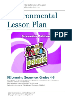 Lesson Plan Stormwater Pollution Grades 4 6
