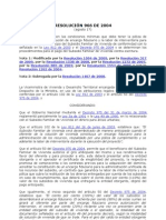 Resolución 966 de 2004