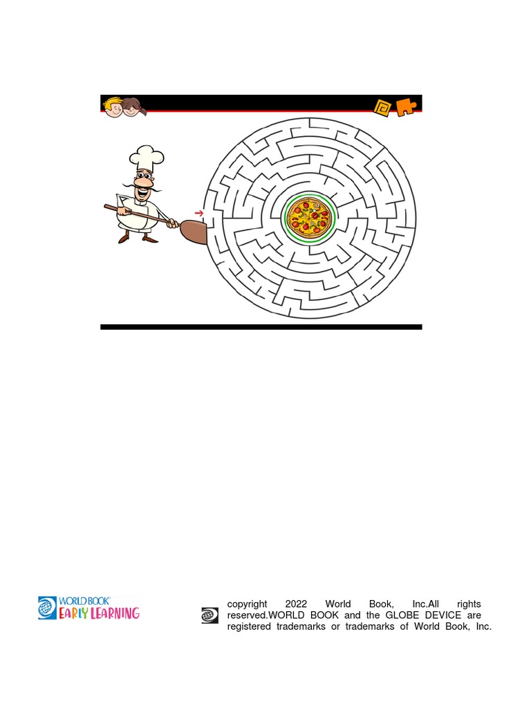 Mazes - Chef To The Pizza | PDF