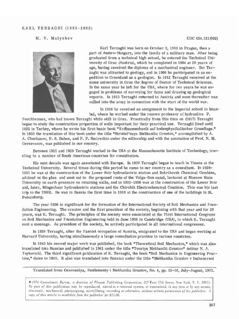 Karl von Terzaghi visual data 2