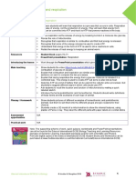 Lesson Plans Respiration (1 4)