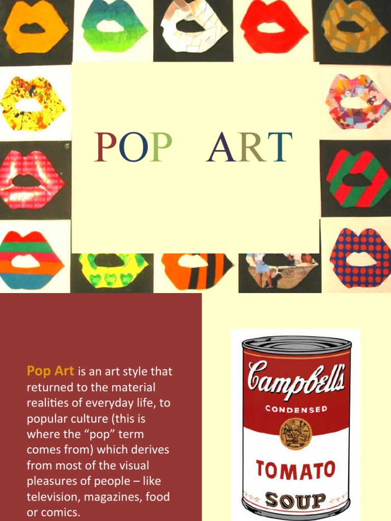 Pop Art PDF Andy Warhol The Arts