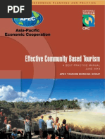 APEC Effective Community Based Tourism WEB