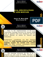 ADM Technical Specifications Mero Grace R