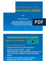 RANGKAIAN ELEKTRONIKA 1, Dioda Zener