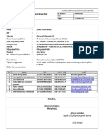 Setditjen Pelayanan Kesehatan: No. Dokumen FRM/INEV/002 Versi 1 Tanggal 15 Februari 2022