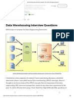 Data Warehousing Interview Questions - by Shobha Bhagwat - Medium