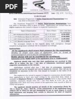 Six Monthly Timetable For Online Dept Exam July 2022 To Dec 2022