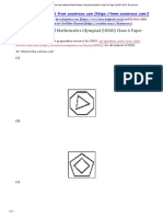 UIMO Class 6 Paper 2018 Part 5 Questions and Answers