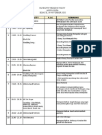 Rundown Wedding Party