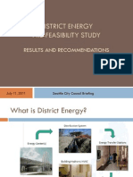 District Energy Pre-Feasibility Study: Results and Recommendations