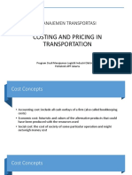 P3-Costing and Pricing in Transportation