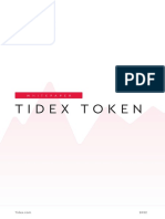 Tidex Tokeneconomics