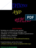 Xii W.S. PPT of Invitation and Replies