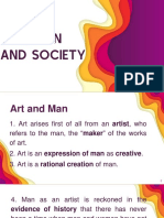 Arts, Man, and Society