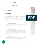 Trabajo Práctico 1 (TP1) Instrucciones Del Examen: Preguntas