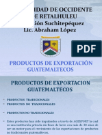 Productos de Exportacion (4to Semestre)
