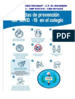 AFICHE SOBRE PREVENCION DEL COVID-19 EN EL COLEGIO