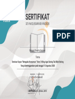 Sertifikat Seminar Guyon