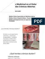 Dr. Domingo Gurzi. Medicina Del Dolor. Hospital Italiano. Dolor en Heridas Crónicas y Dolor Miofascial