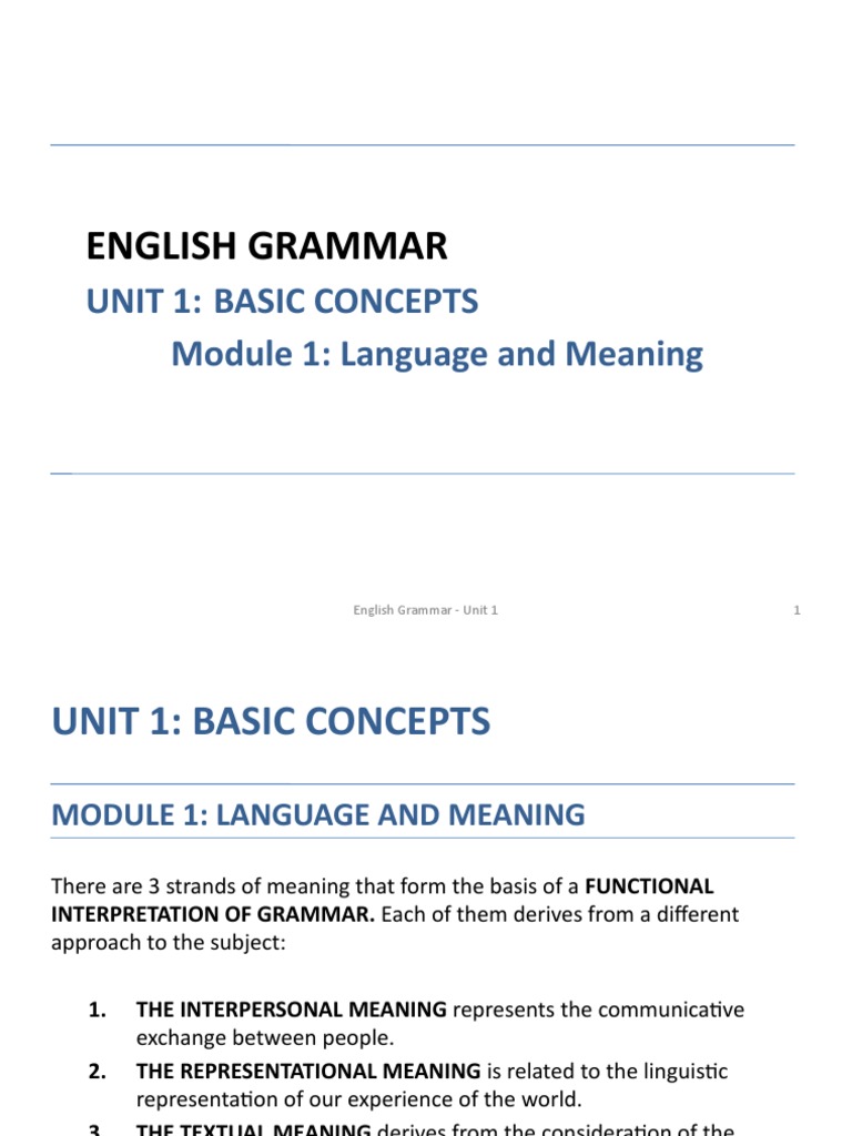 an-introduction-to-the-three-strands-of-meaning-in-functional-grammar