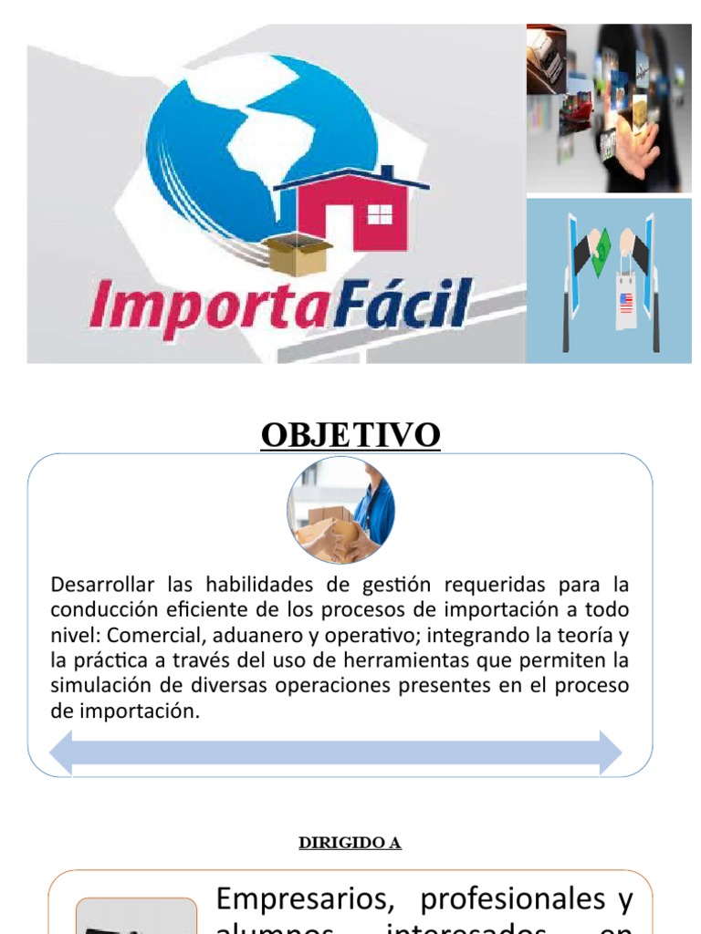Importa Facil Pdf Aduana Bienes