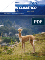 Análisis de temperaturas extremas en Perú durante abril 2022