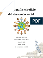 La Geografía, El Reflejo Del Desarrollo Social