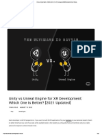 Unity Vs Unreal Engine