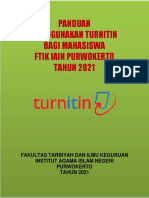 Panduan Cek Turnitin Ftik