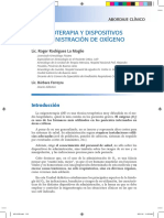 Oxigenoterapia y Dispositivos de Administración de O2 (Lic. Roger Rodrigues La Moglie - Lic. Bárbara Ferreyra)