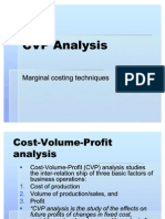 CVP Analysis